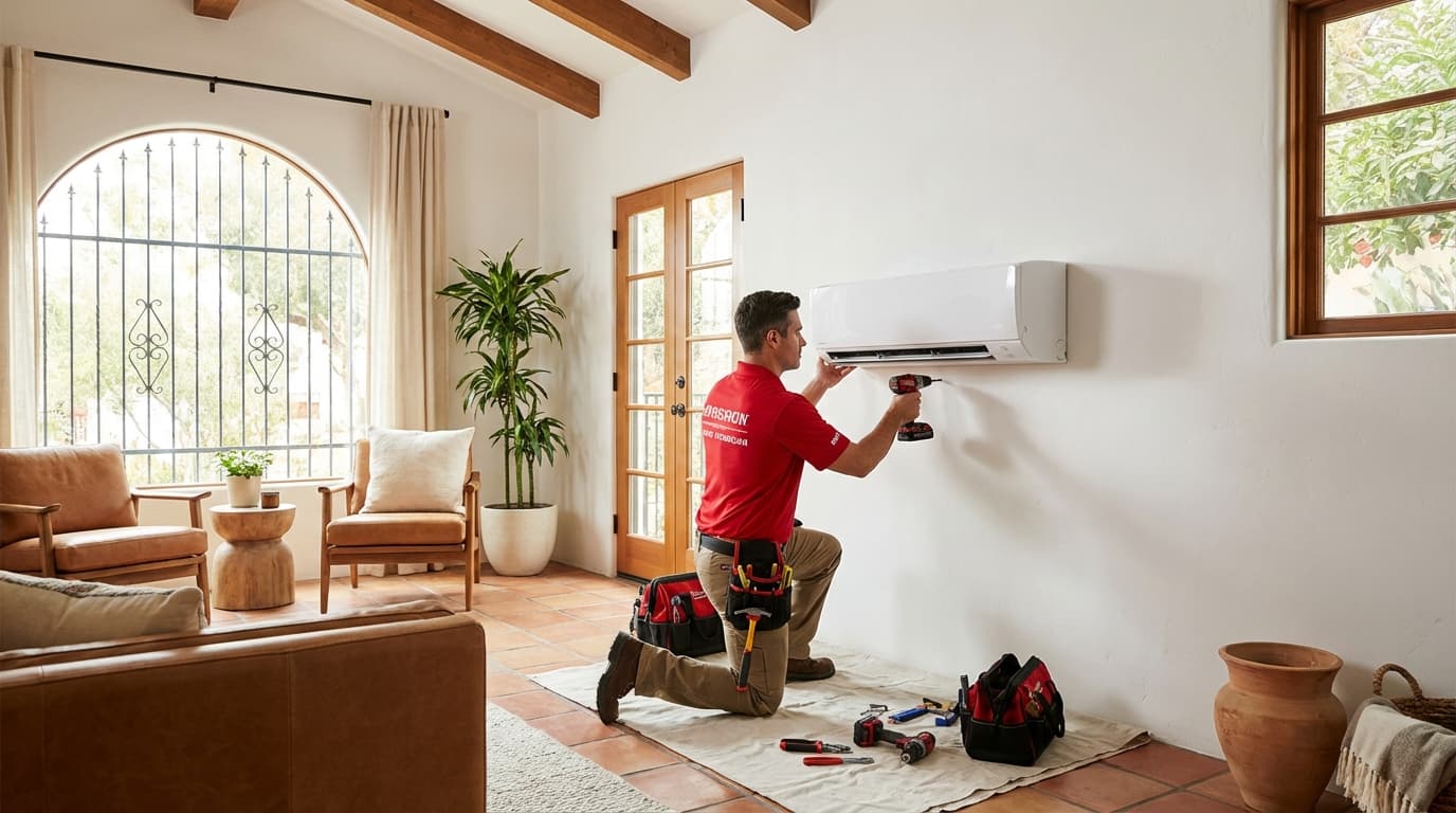 Instalador de aire acondicionado