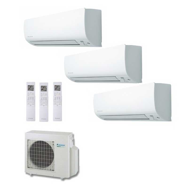 Multisplit 3X1 Daikin 5MXM90A9: FTXM50A + FTXM35A (X2) R32 + Instalación básica incluida