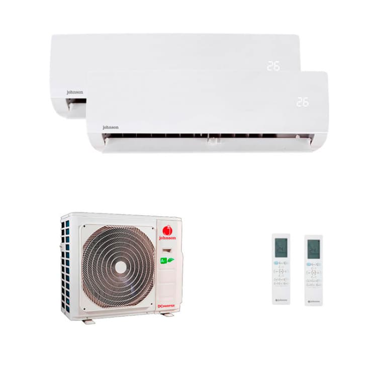 Multisplit 2X1 Johnson J4FM80V2: Liceo25 + Liceo52 R32 + Instalación básica incluida