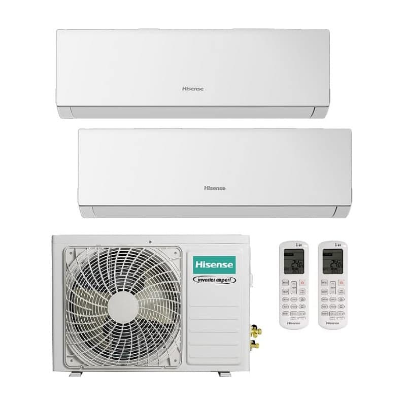 Multisplit 2X1 Hisense 2AMW52U4RXC: 25 + 25 R32 + Instalación básica incluida