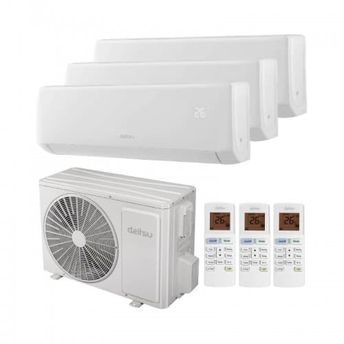 Multisplit 3X1 Daitsu Liberty DSM-912KDT-4 UE21 (12+9+9) R32 + Instalación básica incluida