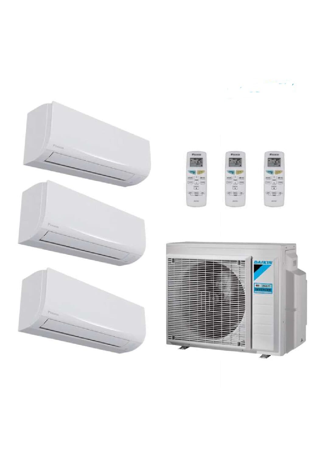 Daikin Multi-Split 3x1 CTXF35F + CTXF25F (x2) R32 + Instalación básica incluida