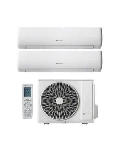 Multisplit 2X1 Saunier Duval Free Match VivAir Lite SDH1-050MNA2O: SDHB1-020SNWI (x2) R32 + Instalación básica incluida