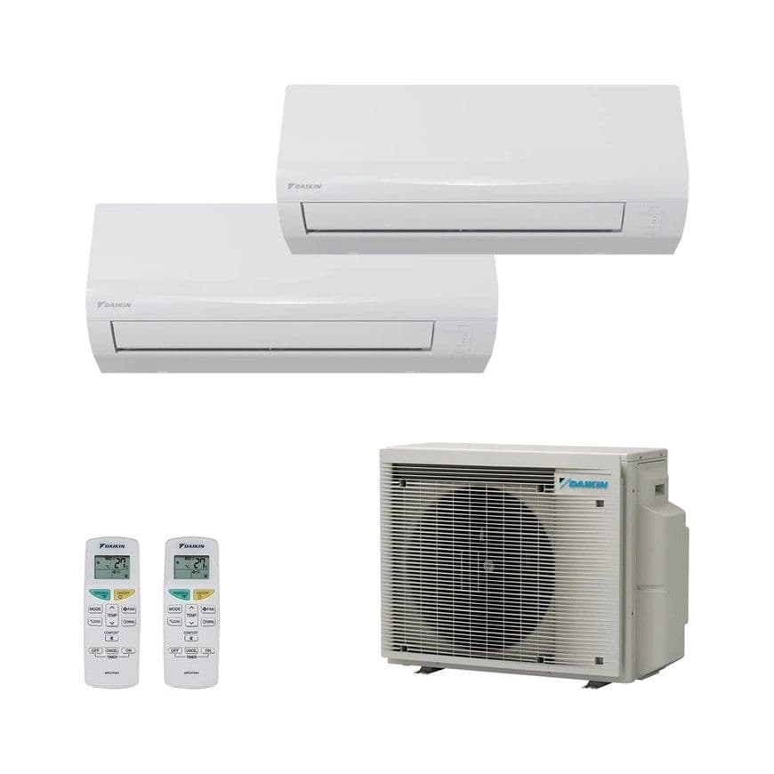Multisplit 2X1 Daikin 2MXF50A: CTXF35F + CTXF25F R32 + Instalación básica incluida